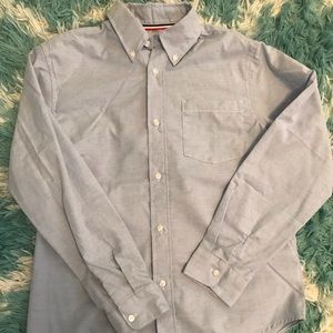 14 Boys Blue Button Down
